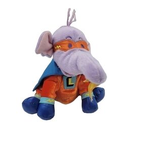 RARE Disney Store Lumpy Super Hero Elephant 6" Plush Bean Bag ~